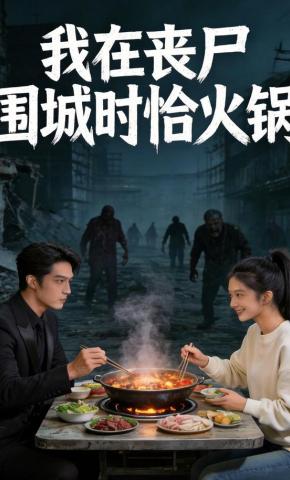 短剧《我在丧尸围城时恰火锅》海报