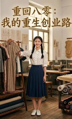 短剧《重回八零：我的重生创业路》海报