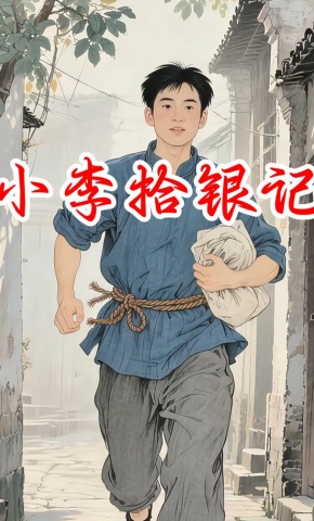 短剧《小李拾银记》海报