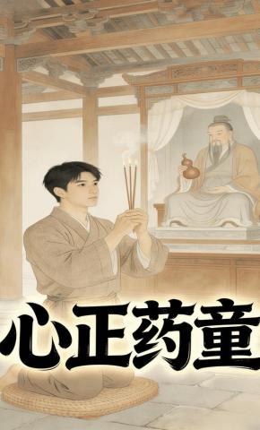 短剧《心正药童》海报