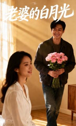 短剧《老婆的白月光》海报