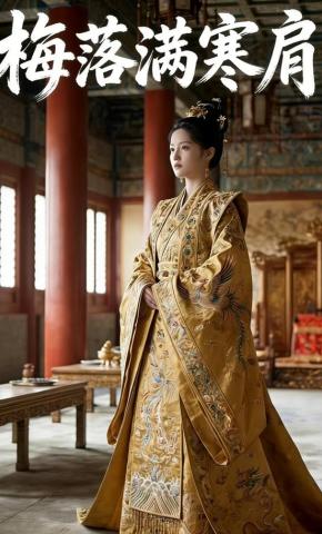 短剧《梅落满寒肩》海报