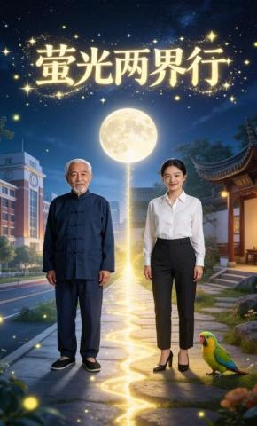 短剧《萤光两界行》海报