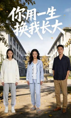 短剧《你用一生换我长大》海报