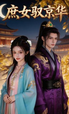 短剧《庶女驭京华》海报