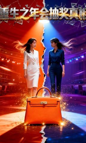 短剧《重生之年会抽奖真相》海报