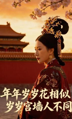 短剧《年年岁岁花相似，岁岁宫墙人不同》海报