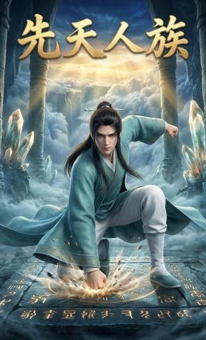 短剧《先天人族》海报