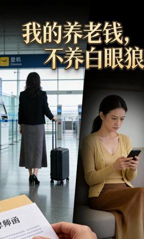 短剧《我的养老钱，不养白眼狼》海报