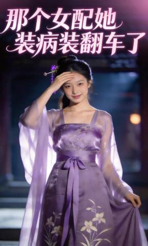 短剧《那个女配她装病装翻车了》海报