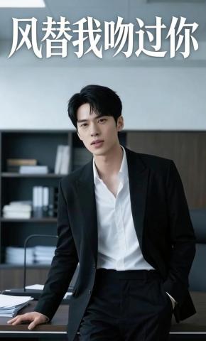 短剧《风替我吻过你》海报