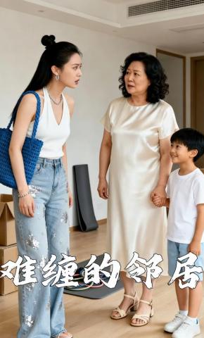 短剧《难缠的邻居》海报