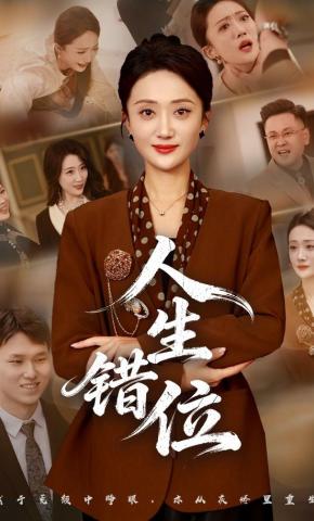 短剧《人生错位》海报