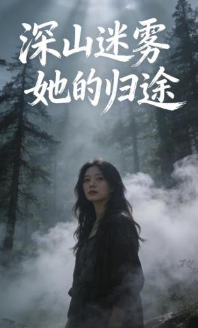短剧《深山迷雾，她的归途》海报