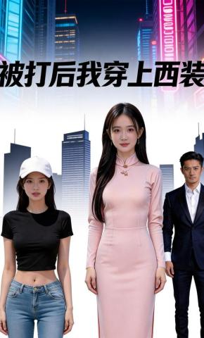 短剧《被打后我穿上西装》海报