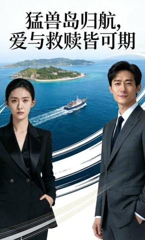 短剧《猛兽岛归航，爱与救赎皆可期》海报