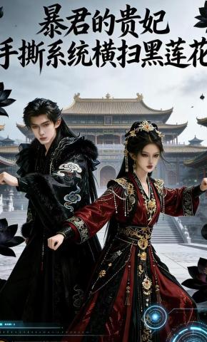 短剧《暴君的贵妃手撕系统横扫黑莲花》海报