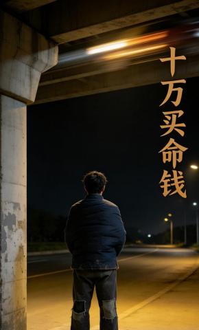 短剧《十万买命钱》海报