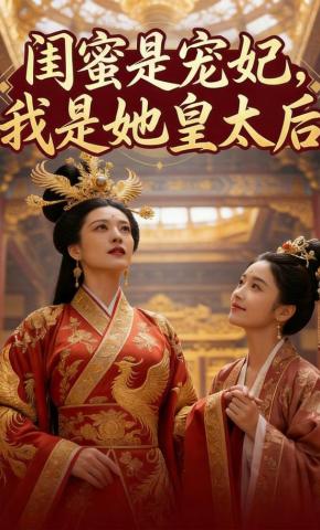 短剧《闺蜜是宠妃，我是她皇太后》海报