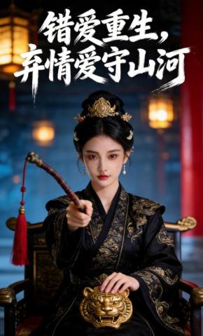 短剧《错爱重生，弃情爱守山河》海报
