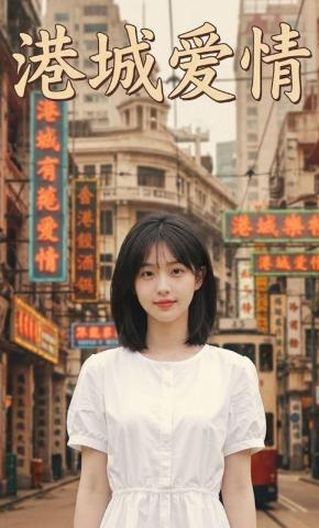 短剧《港城爱情》海报