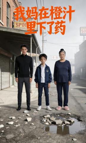 短剧《我妈在橙汁里下了药》海报