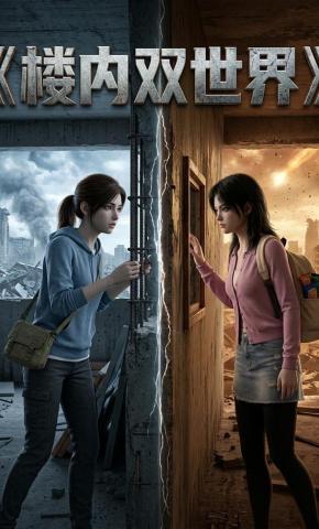 短剧《楼内双世界》海报