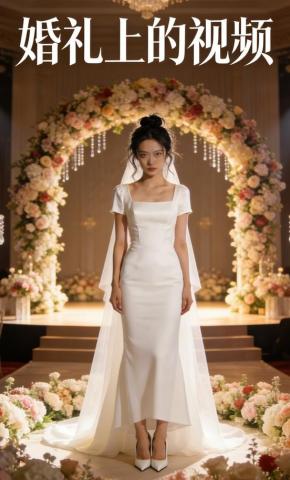 短剧《婚礼上的视频》海报