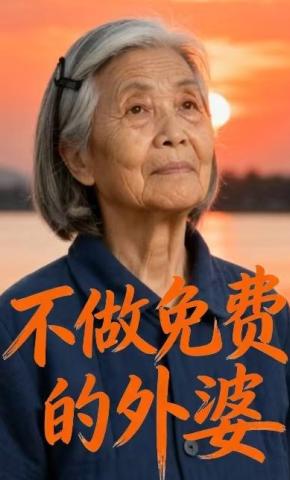 短剧《不做免费的外婆》海报