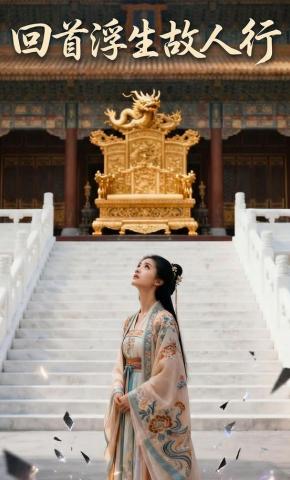 短剧《回首浮生故人行》海报