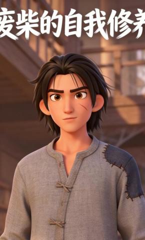 短剧《废柴的自我修养》海报