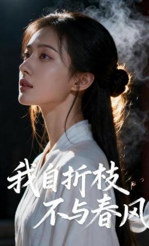 短剧《我自折枝，不与春风》海报