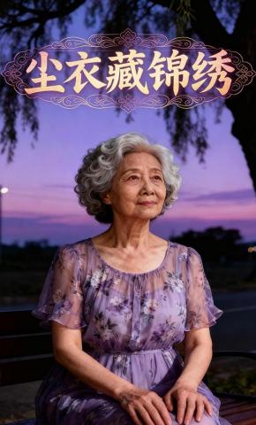 短剧《尘衣藏锦绣》海报