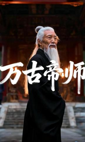 短剧《万古帝师》海报