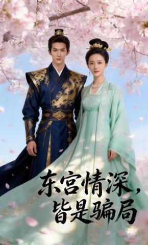 短剧《东宫情深，皆是骗局》海报