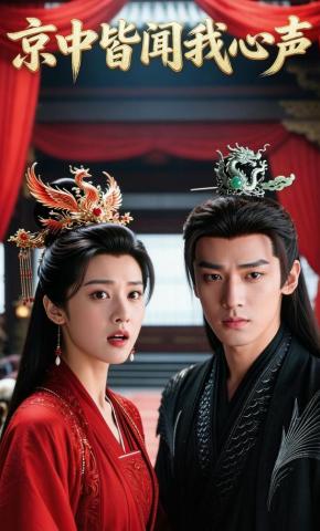 短剧《京中皆闻我心声》海报