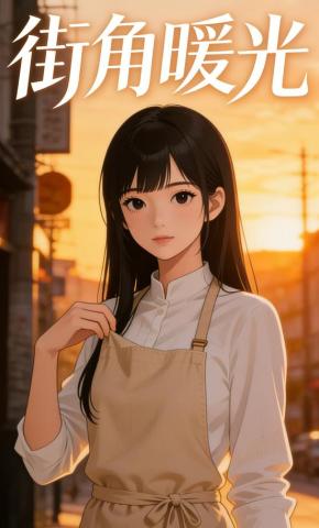 短剧《街角暖光》海报