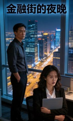 短剧《金融街的夜晚》海报