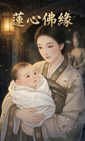 短剧《莲心佛缘》海报