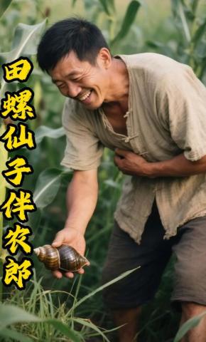 短剧《田螺仙子伴农郎》海报