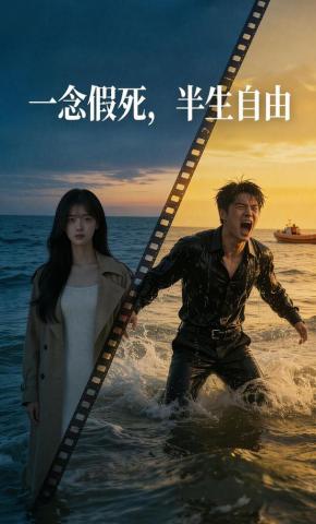 短剧《一念假死，半生自由》海报