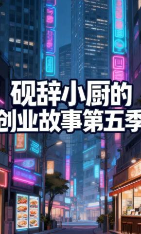 短剧《砚辞小厨的创业故事第五季》海报