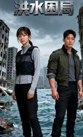 短剧《洪水困局》海报