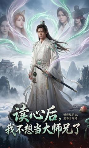 短剧《读心后，我不想当大师兄了》海报