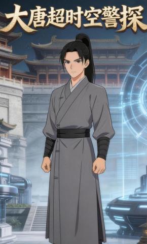 短剧《大唐超时空警探》海报