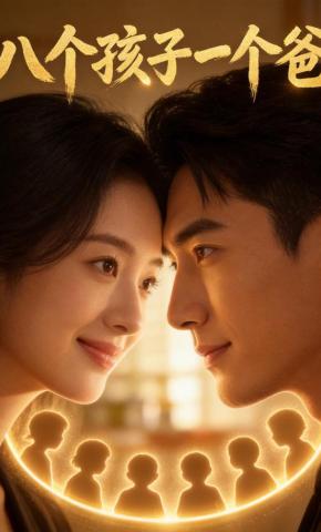 短剧《八个孩子一个爸》海报