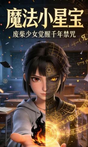 短剧《魔法小星宝》海报
