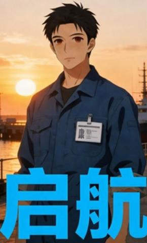 短剧《启航》海报