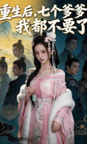 短剧《重生后，七个爹爹我都不要了》海报