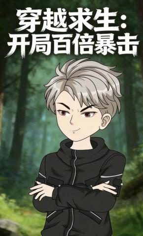 短剧《穿越求生：开局百倍暴击》海报